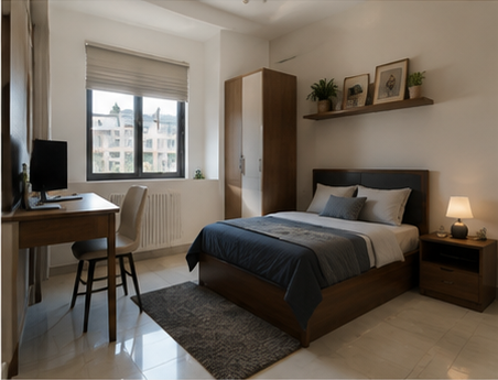 Small Bedroom - 10 x 12