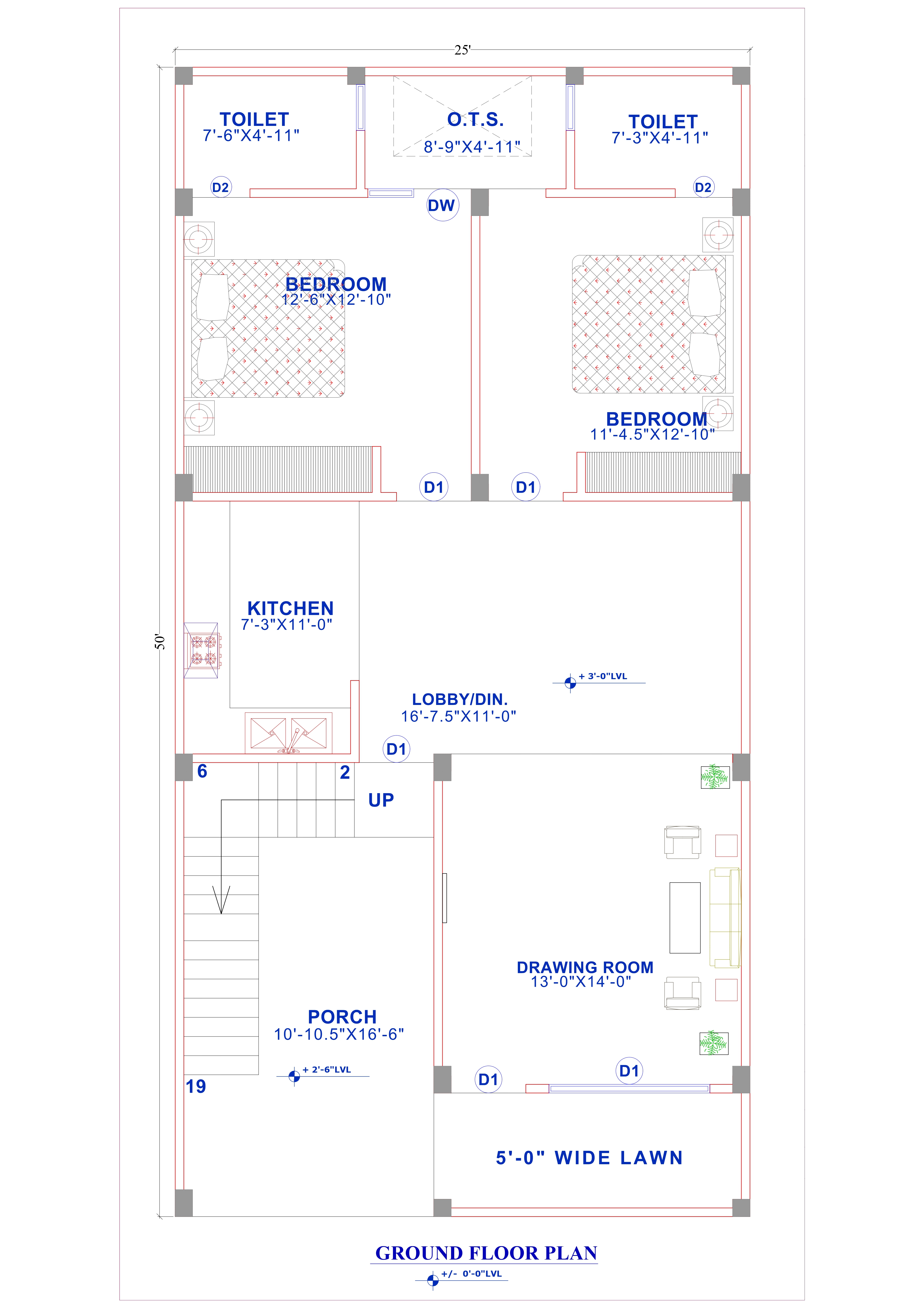 1000 sqft house plan