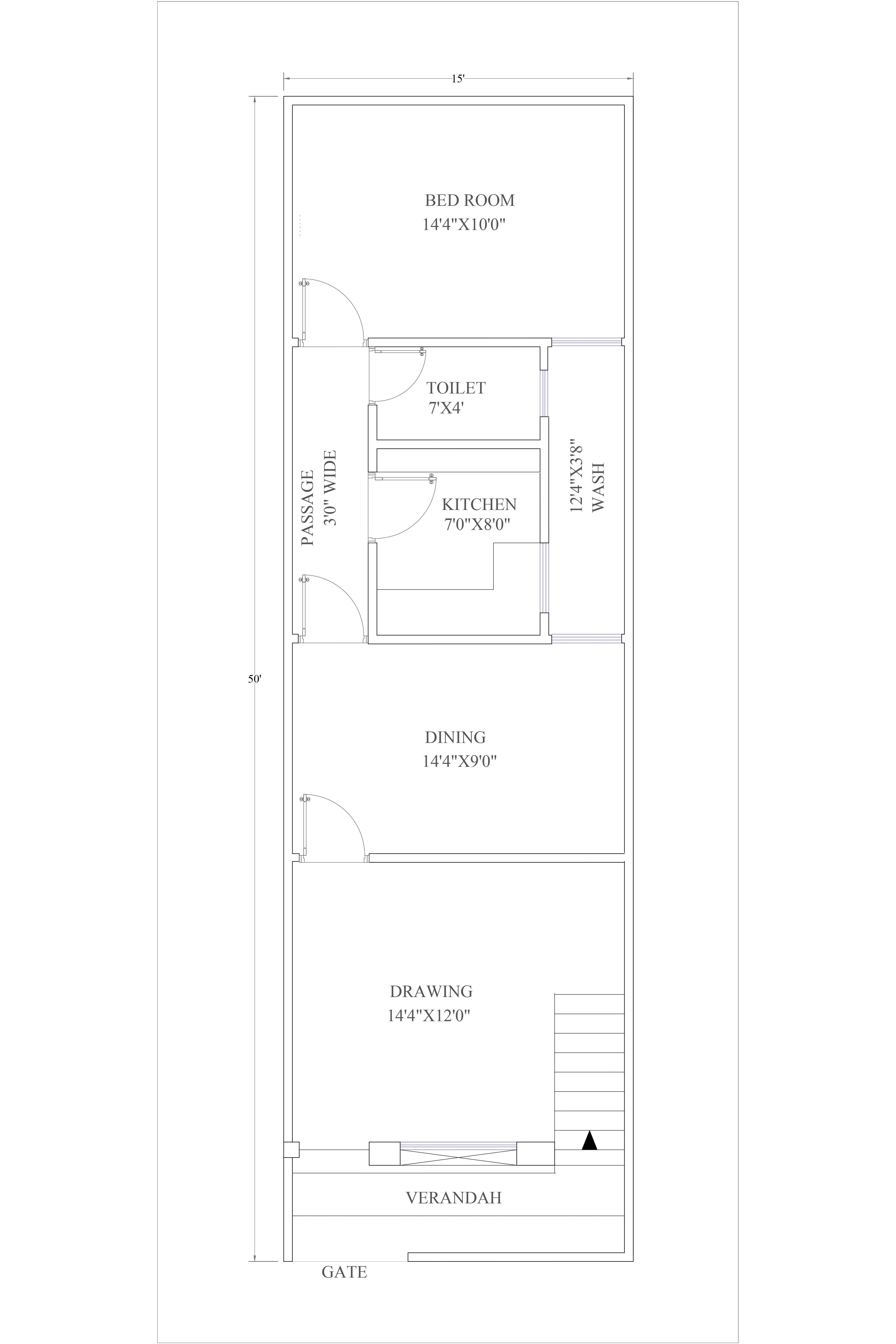 15x50-BHK house-design