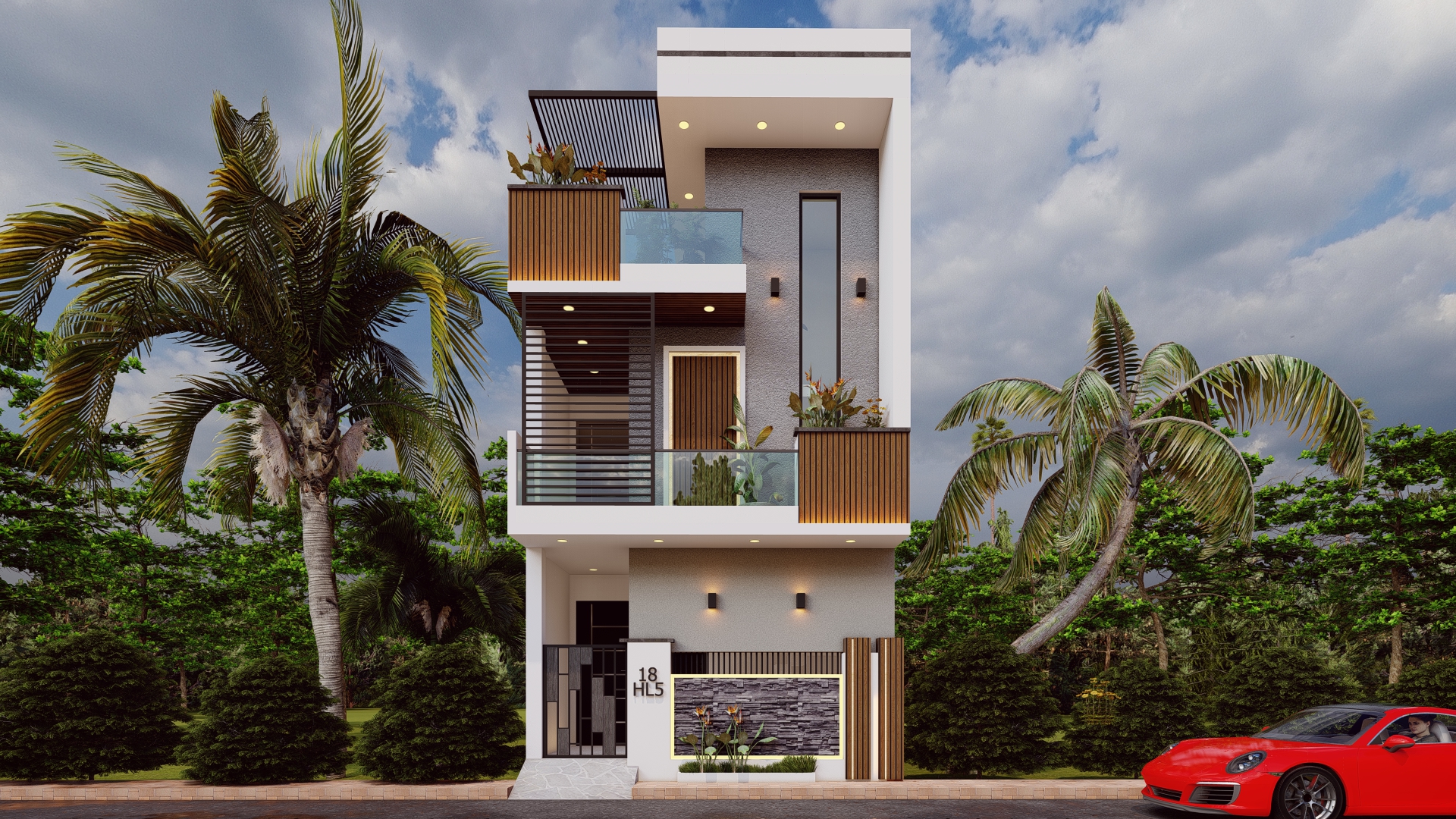 17x50 simple house design 