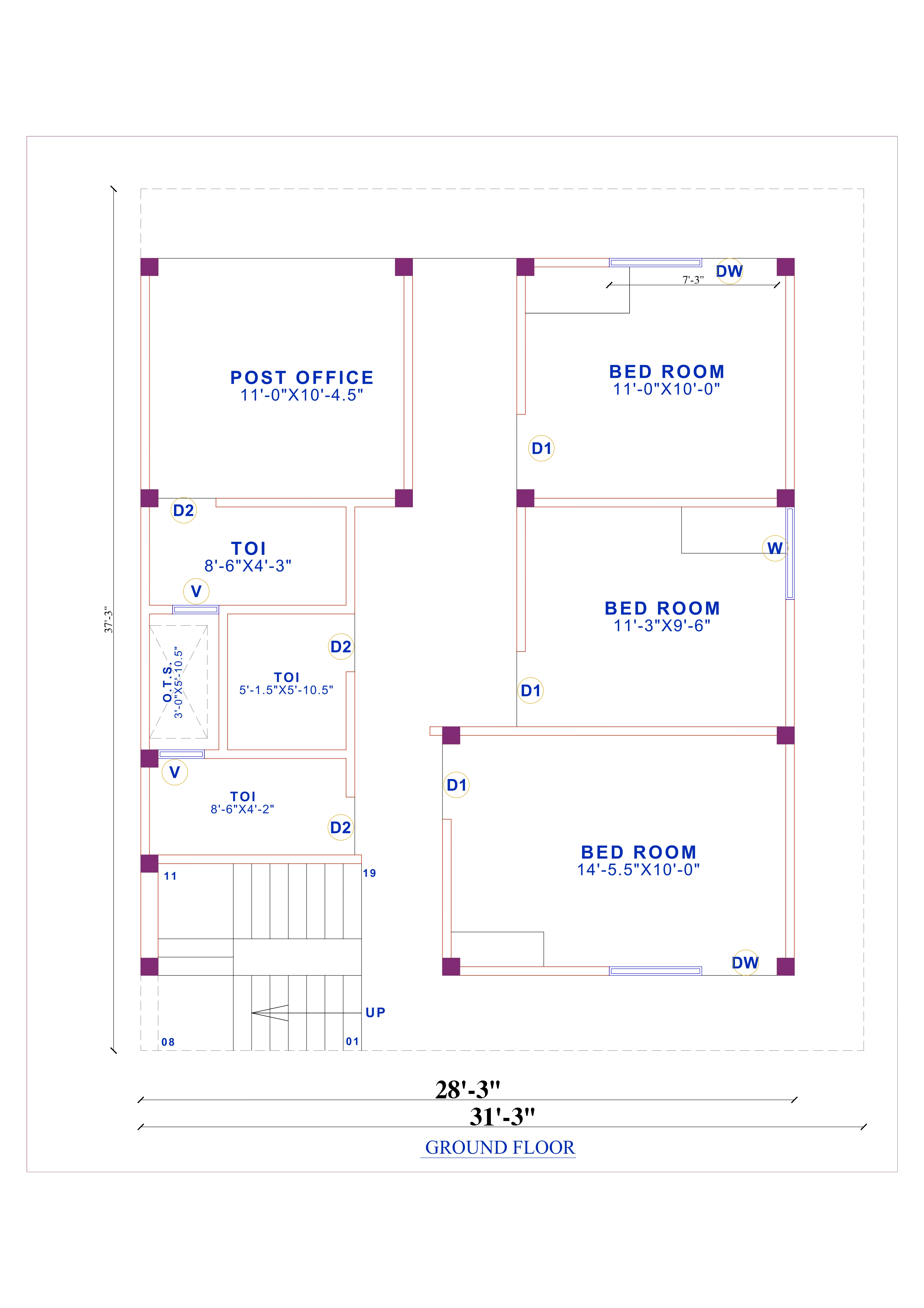 1000 sqft house plan and design